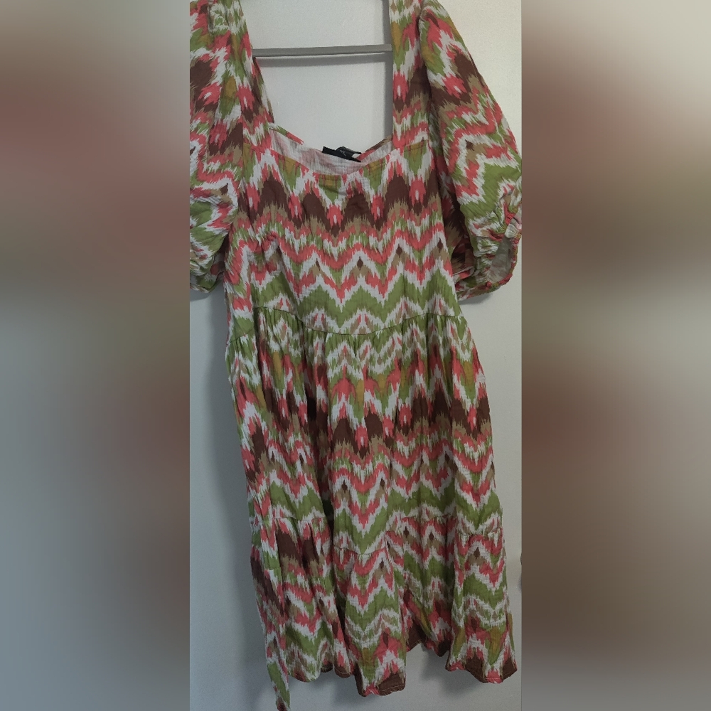 Dress multi color